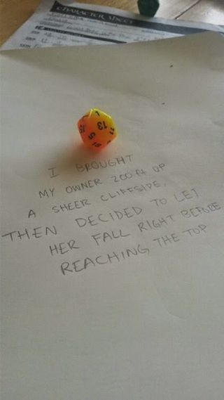 Illustration for article titled RPG Dice Shaming, Part 2